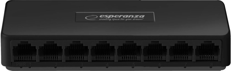 Esperanza NOVA gigabit 8θυρών switch