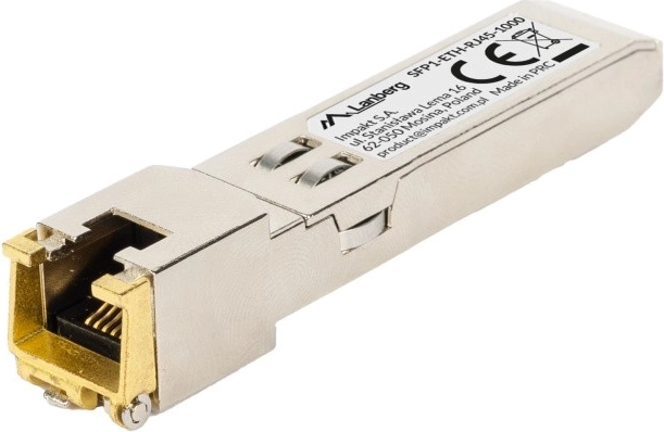 Gigabit SFP module με RJ45 για μεταλλικό Ethernet
