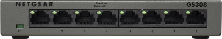 Μη διαχειριζόμενος gigabit switch 8 θυρών NETGEAR
