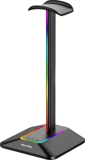 Βάση ακουστικών Renew Force Z8 με φωτισμό RGB και θύρες USB