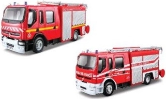 Bburago Emergency όχημα διάσωσης Renault Premium Gicar 1:50 πυροσβεστική