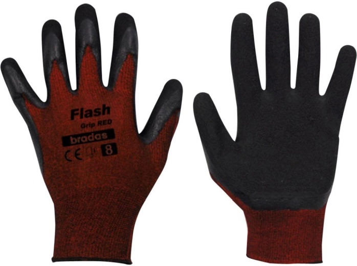 Γάντια εργασίας FLASH GRIP από λάτεξ, μέγεθος 11