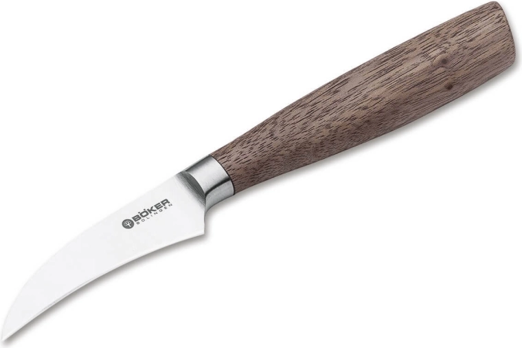 Κουζινομάχαιρο ξεφλουδίσματος 7 cm BÖKER Manufaktur Solingen Core, ξύλο καρυδιάς