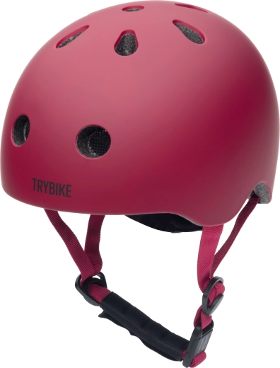 Παιδικό κράνος ποδηλάτου και πατινιών Trybike κόκκινο XS