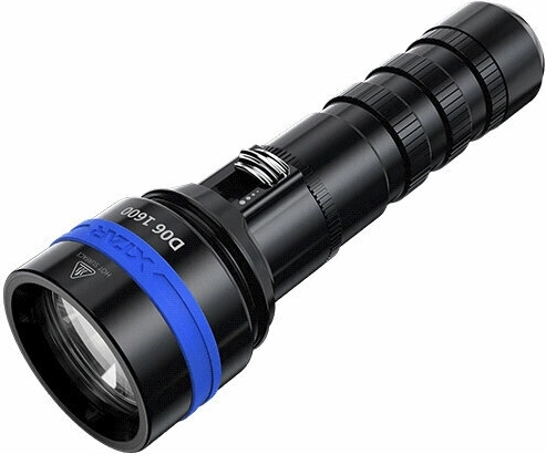 Καταδυτικός LED φακός XTAR D06 1600 lm, αδιάβροχος έως 100 m