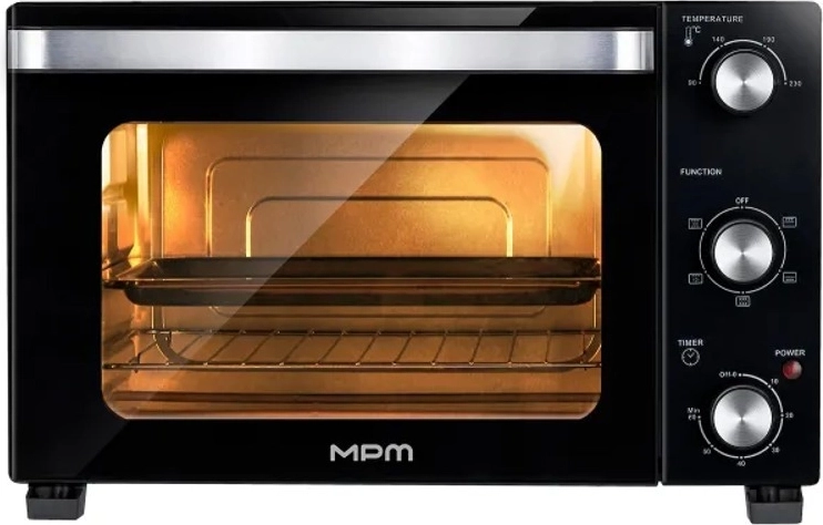 Ηλεκτρικός μίνι φούρνος με θερμό αέρα 35 l MPM MPE-16/T