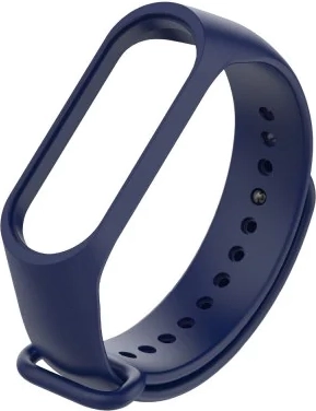 Λουράκι σιλικόνης για XIAOMI Mi Band 3/4 – ναυτικό μπλε