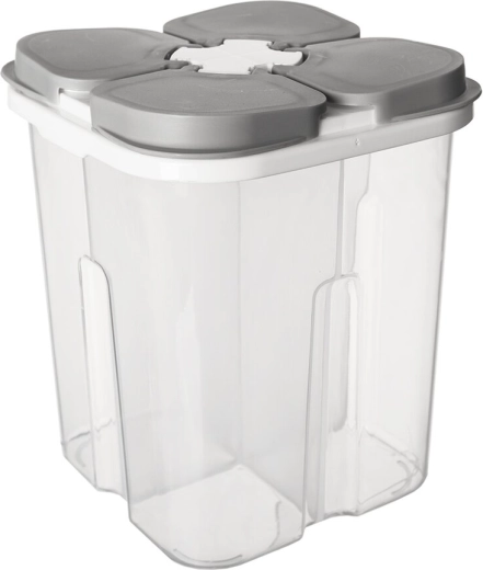 Δοσομετρικό δοχείο με 4 τμήματα 1,8 l