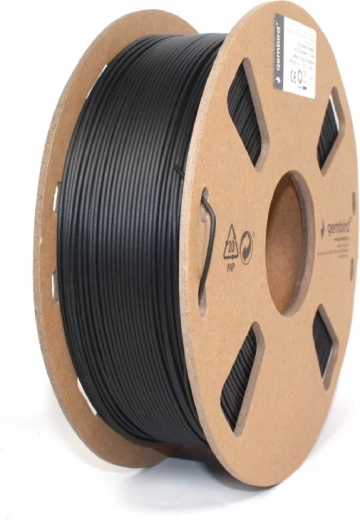 Νήμα GEMBIRD PLA 1,75 mm carbon, μαύρο