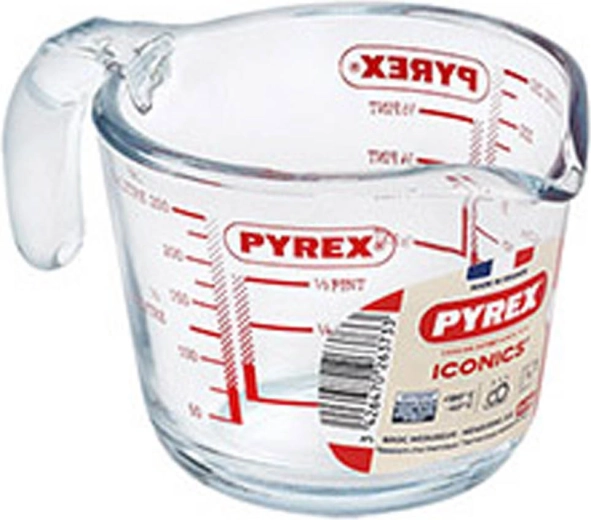 Δοσομετρητής PYREX 0,25 l γυάλινος