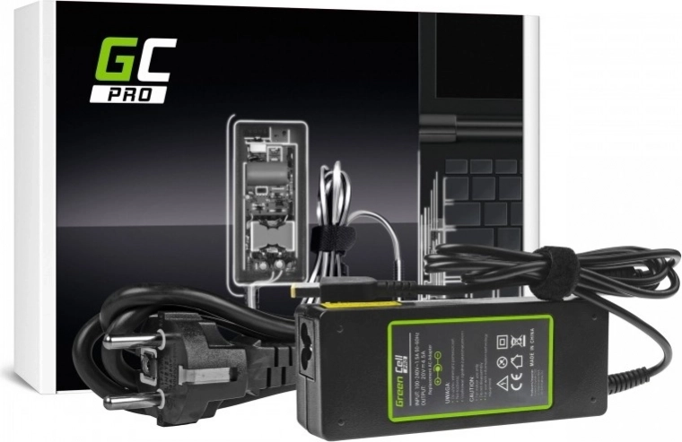 Τροφοδοτικό (αντάπτορας) Green Cell PRO 20V 4,5 A 90 W για Lenovo με βύσμα Slim Tip