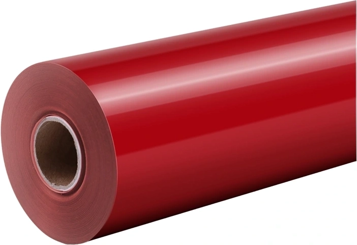 HTVRONT Pure θερμομεταφερόμενη μεμβράνη 30,5 cm × 1,8 m κόκκινη