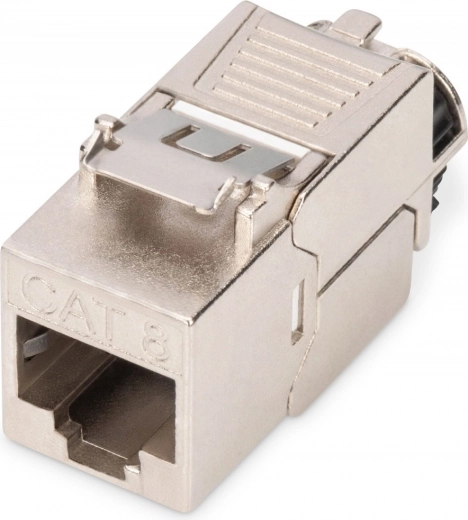 Μονάδα keystone RJ45 (8P8C) Cat 8.1 STP, θωρακισμένη, χωρίς εργαλεία, ατσάλινη