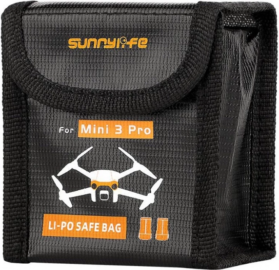 Θήκη Sunnylife για μπαταρίες για DJI Mini 3 Pro και Mini 4 Pro (για 2 μπαταρίες)