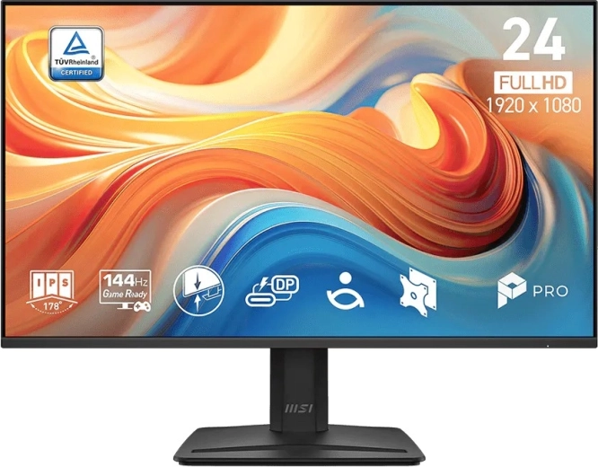 MSI PRO οθόνη gaming 23,8" Full HD 144 Hz, μαύρη
