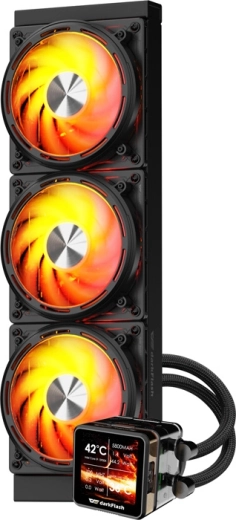 360mm AIO με τρεις ανεμιστήρες και αθόρυβη απόδοση