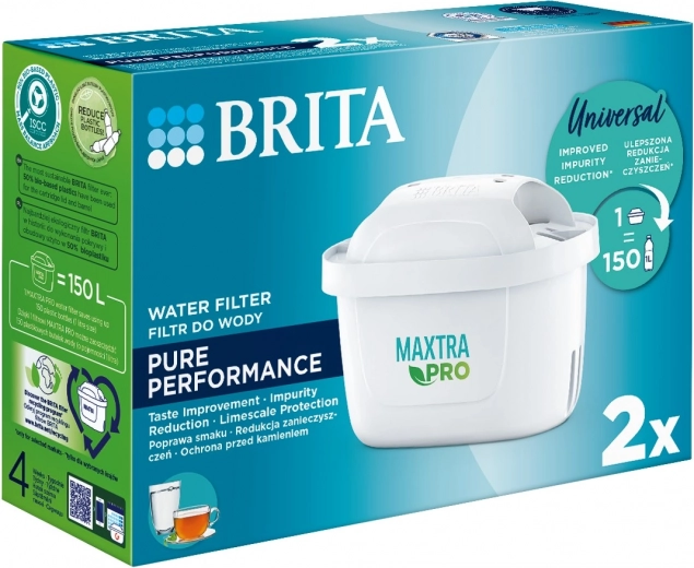 Ανταλλακτικά φίλτρα BRITA Maxtra Pro Pure Performance, 2 τεμ.