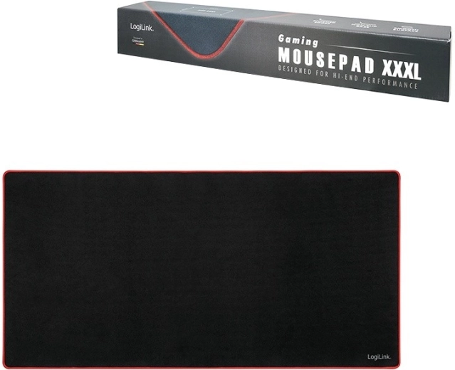 Gaming mousepad XXXL LOGILINK, μαύρο
