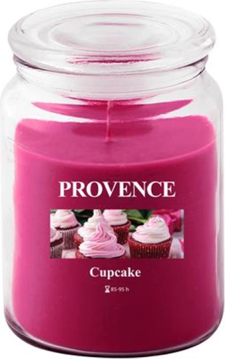 Αρωματικό κερί σε γυάλινο δοχείο PROVENCE cupcake 95 ώρες