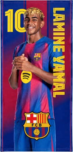 Πετσέτα γρήγορου στεγνώματος FC Barcelona Lamine Yamal 70 × 140 cm