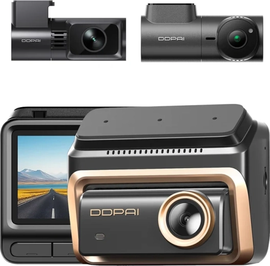DdPai Z90 master κάμερα αυτοκινήτου (dash cam) με εμπρόσθια και οπίσθια κάμερα