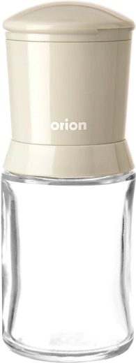 Orion χειροκίνητος μύλος για σουσάμι και λιναρόσπορο, γυαλί/πλαστικό 12,5 cm