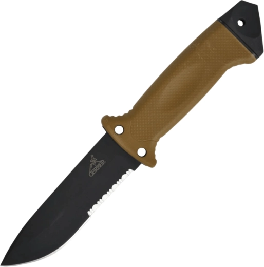 Gerber LMF II Infantry μαχαίρι σταθερής λάμας coyote brown 12,5 cm