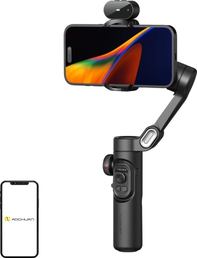 AOCHUAN Smart XE σταθεροποιητής smartphone με αισθητήρα AI, μαύρος