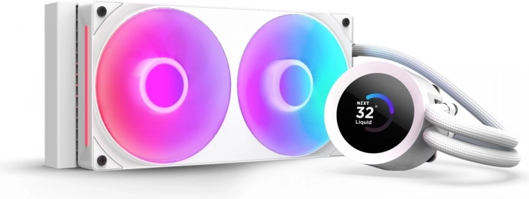 Υδρόψυξη NZXT Kraken plus 240 rgb lcd λευκή