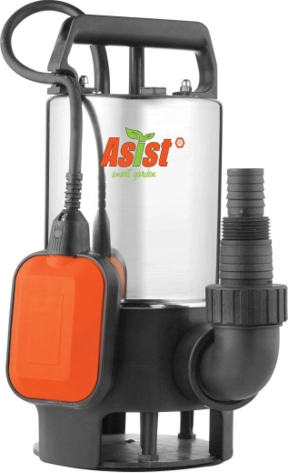 Υποβρύχια αντλία λυμάτων 1100 W ανοξείδωτη ASIST