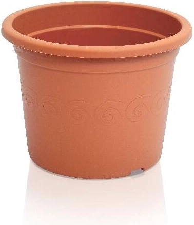 Πλαστική γλάστρα Plastica 34 cm τερακότα