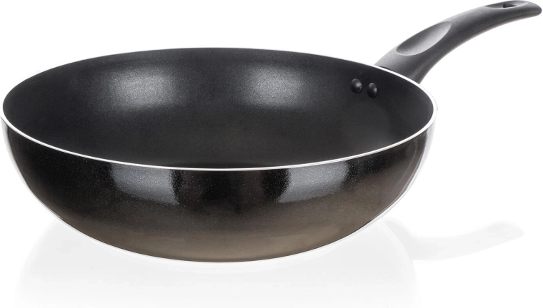 Τηγάνι wok 28 cm με αντικολλητική επιφάνεια CUISINO BLACK