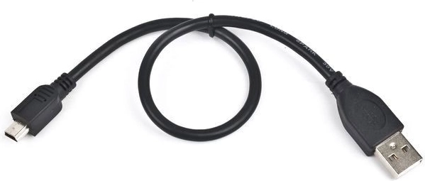 Καλώδιο MiniUSB 2.0 5pin 0,3 m μαύρο για CANON
