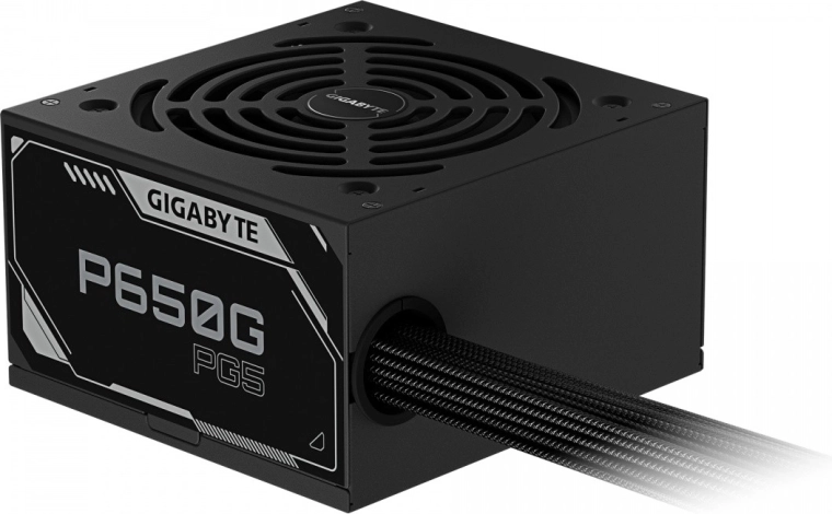 Gigabyte P650G 650W τροφοδοτικό ATX με υδραυλικό ανεμιστήρα 120mm, ATX 3.1 και PCIe 5.0