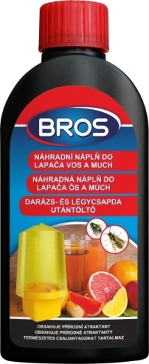 BROS ανταλλακτικό υγρό για παγίδα για σφήκες, σκούρκους και μύγες 200 ml