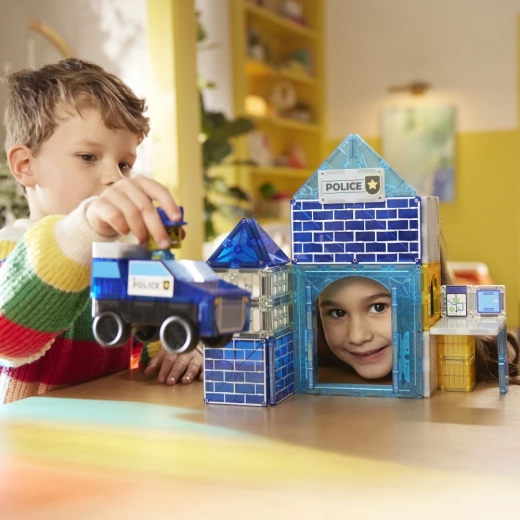 Συμβατό με όλα τα σετ MAGNA-TILES και ασφαλή υλικά