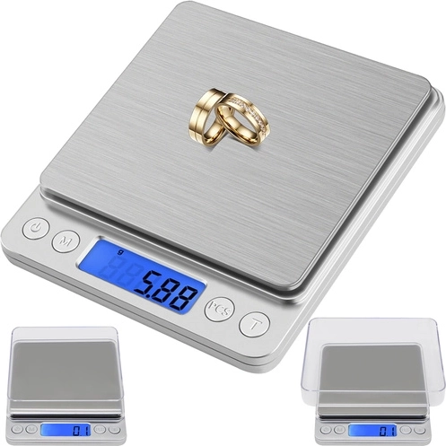 Ακριβής ζυγαριά κουζίνας Ruhhy 500 g / 0,01 g