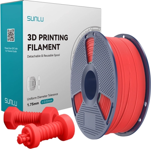 Sunlu ABS νήμα υψηλής ταχύτητας κόκκινο 1,75 mm 1 kg