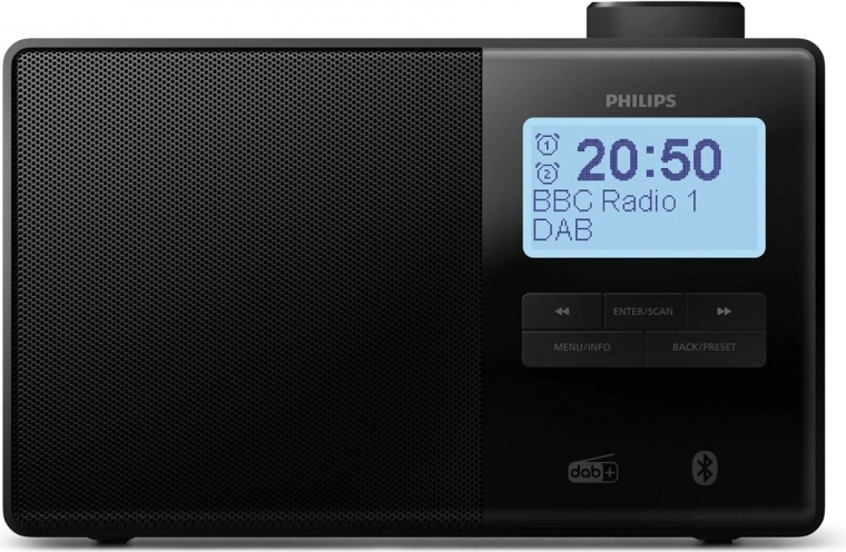 Φορητό ραδιόφωνο-ξυπνητήρι PHILIPS TAR5600 με DAB+, FM και Bluetooth