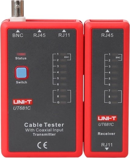 Δοκιμαστής καλωδίων δικτύου UNI‑T UT681C