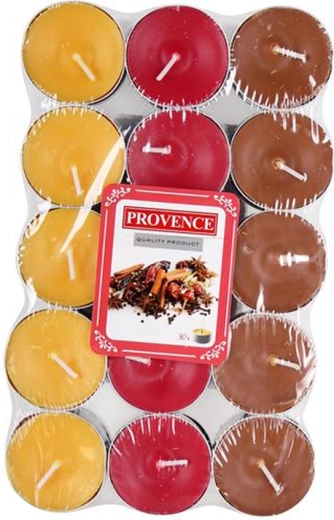 Ρεσώ κεριά PROVENCE γλυκά μπαχαρικά 30 τεμ.