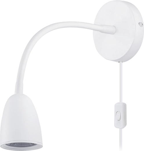 Solight LED επιτοίχιο φωτιστικό με ρύθμιση έντασης, 4 W, 280 lm, 3000 K, λευκό