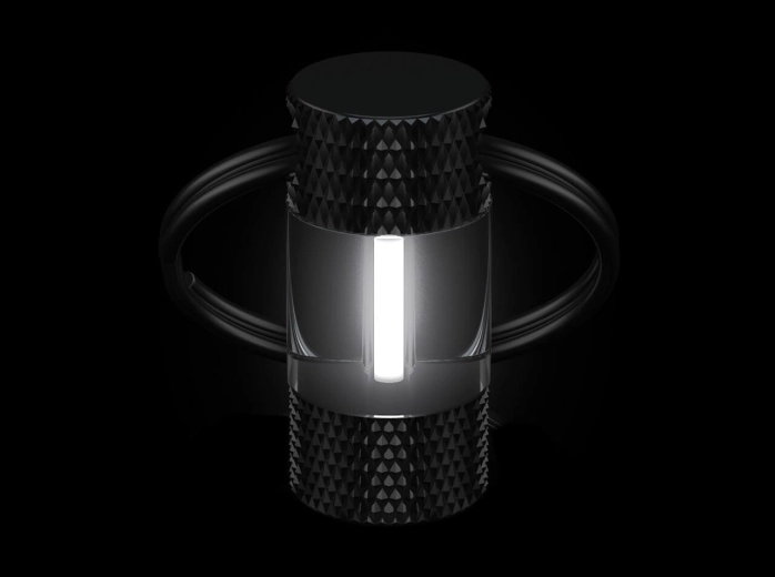 Böker Plus Mini Glow White χωρίς μπαταρία φωτάκι για κλειδιά, λευκό