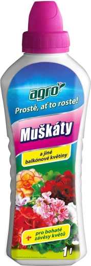 Υγρό λίπασμα για γεράνια AGRO 1 l
