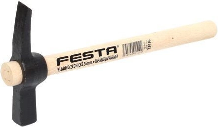 Σφυρί χτίστη 36 mm FESTA με λαβή από οξιά