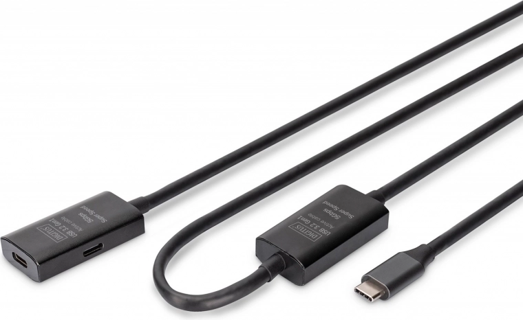 Ενεργό καλώδιο επέκτασης USB-C - USB-C, USB 3.2 Gen1, 10m