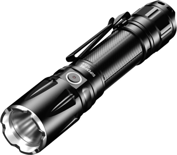 UV φακός Superfire TL01-X 1800 lm με USB‑C και προστασία IP67
