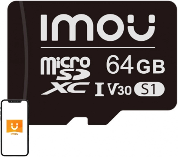 Κάρτα Imou microSDXC 64 GB UHS-I V30 U3