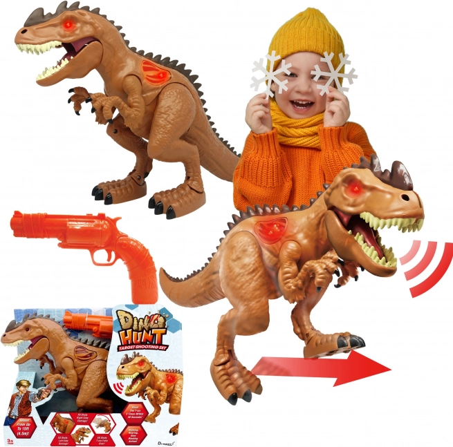 Διαδραστικό σετ σκοποβολής με δεινόσαυρο Dino Hunt