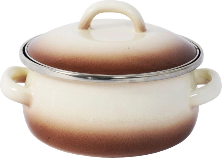 Κατσαρολάκι με καπάκι 12 cm 0,75 l Capuccino